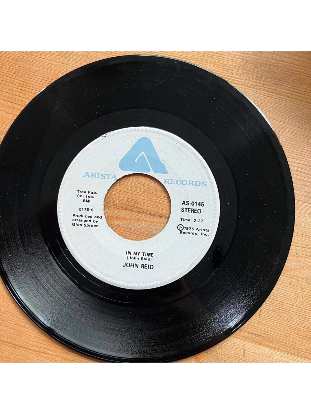 John Reid - In my Time/Sunshine Girl 45rpm VG+ R10